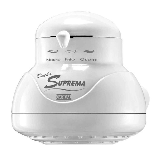 Chuveiro elétrico Suprema 220V branco Cardal