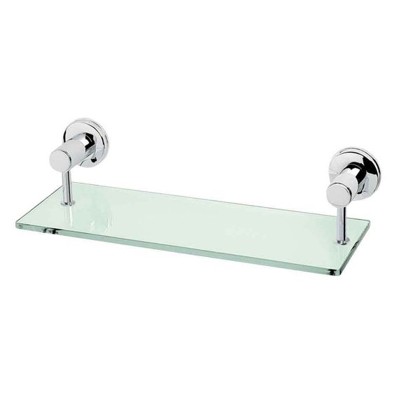 Prateleira com base de vidro 2030 C50 cromada Esteves