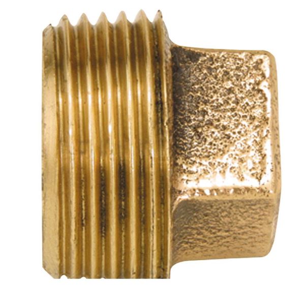 Plugue roscável 3/4" bronze R717 Eluma