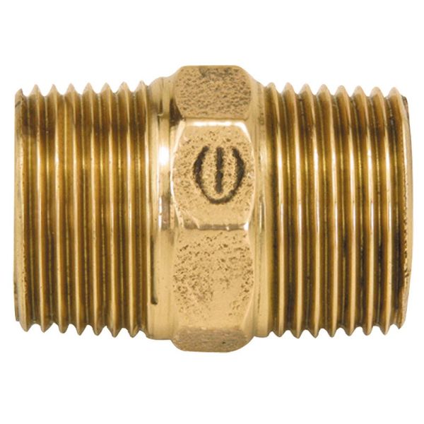 Nípel duplo 1" bronze R602 Eluma
