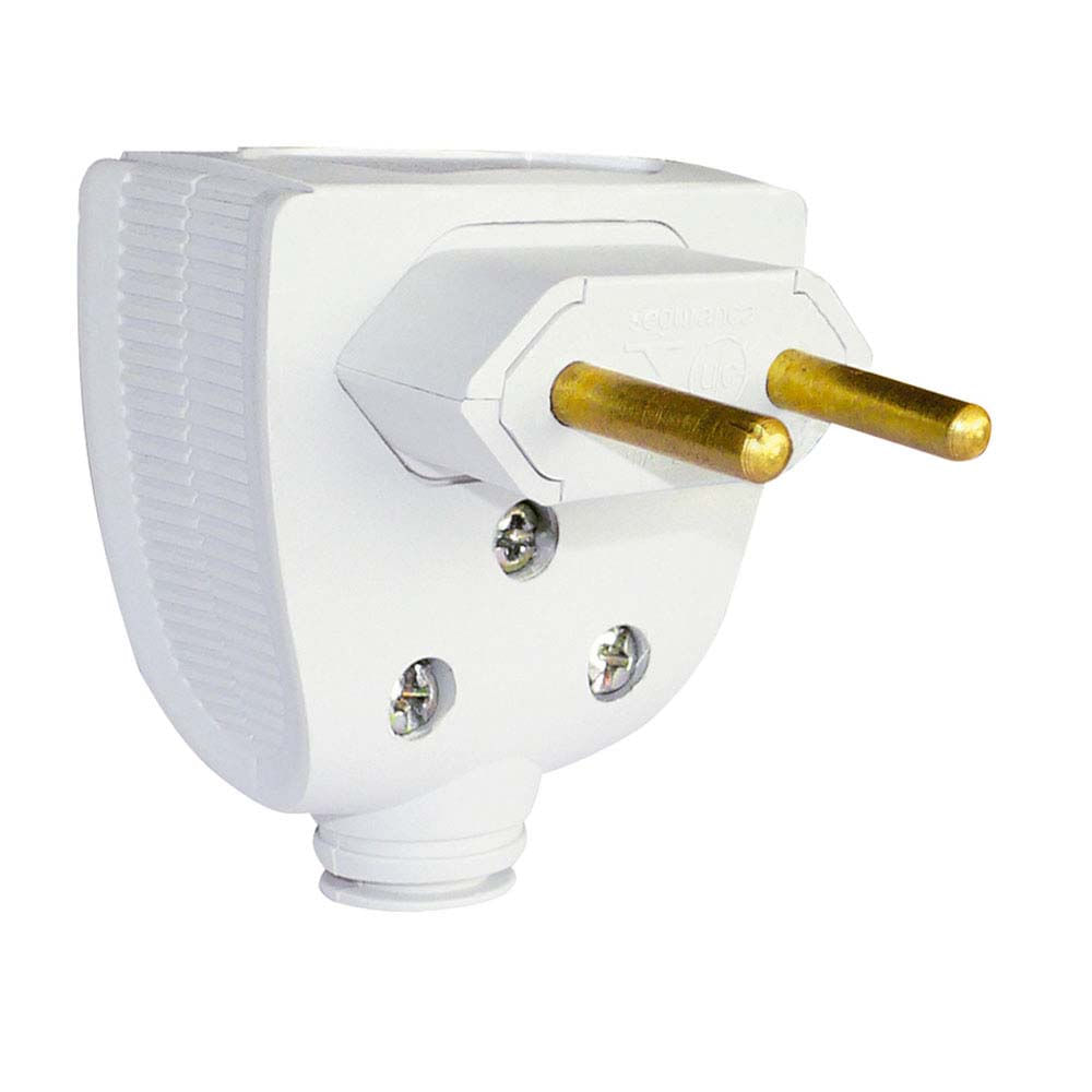 Plugue bipolar 20A branco Pial