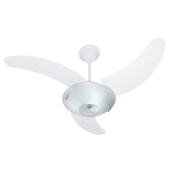 Ventilador de teto 110V com 3 pás Clean branco Tron