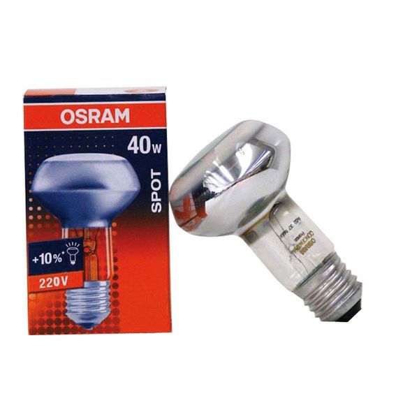 Lâmpada incandescente 220V 40W Concentra R63 amarela Osram