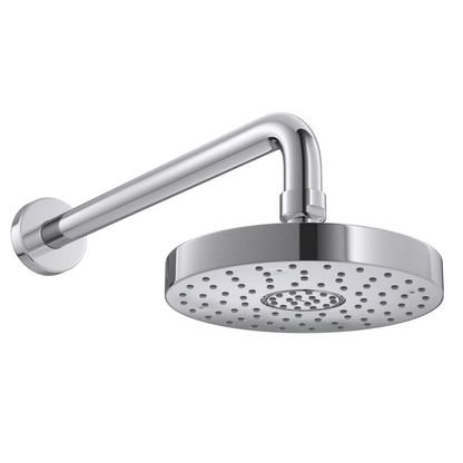 Ducha de parede com tubo Balance 12 1 jato cromado N_ 15206 Deca