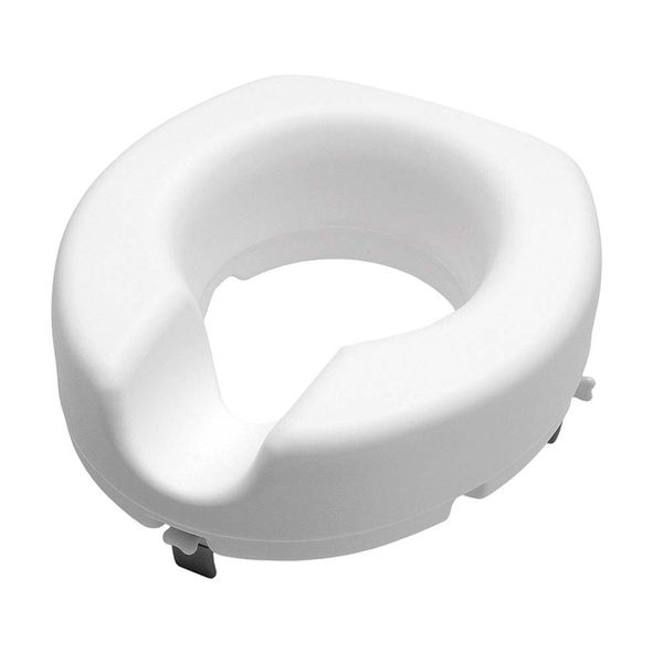 Assento sanitário elevado 6" preto Wog