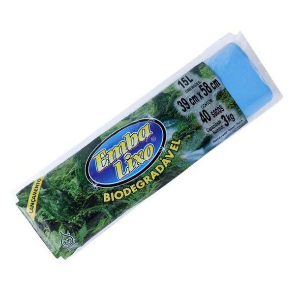 Saco de lixo Bio 15L Embalixo