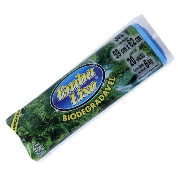 Saco de lixo Bio 30L Embalixo