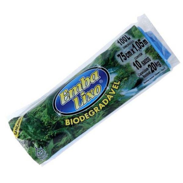 Saco de lixo Bio 100L Embalixo