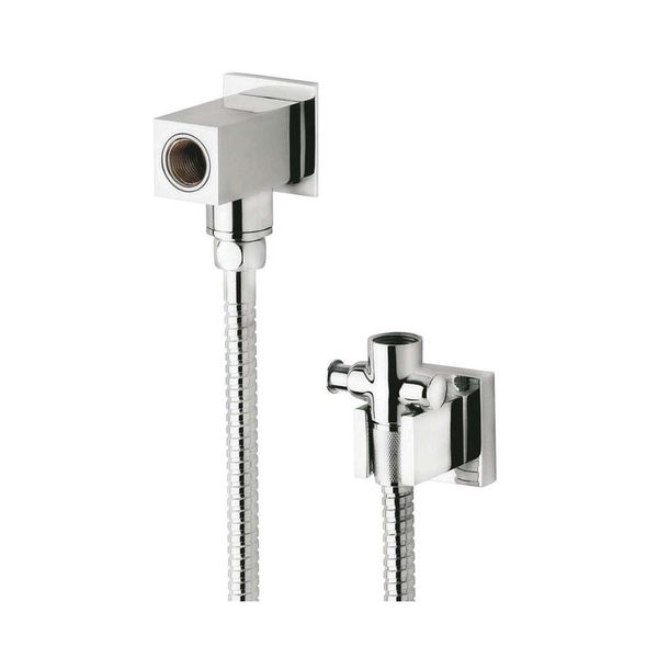 Desviador para chuveiro com flexível Quadra Perflex