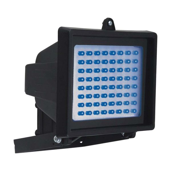 Refletor preto de 60 LEDs bivolt azul Key West