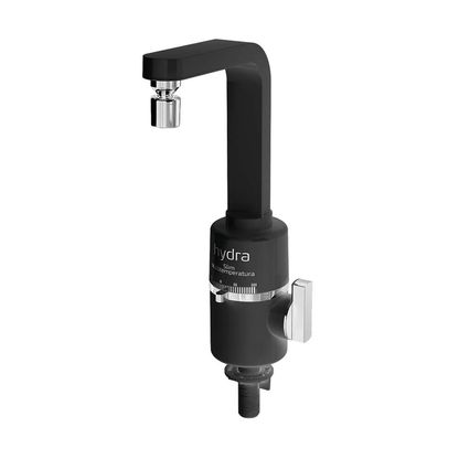 Torneira elétrica para cozinha de mesa 127V Slim Multitemperatura 4T black Hydra