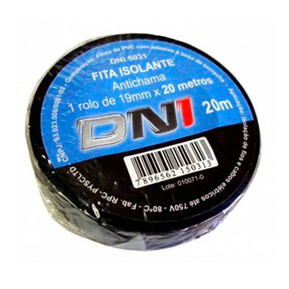 Como usar fita isolante liquida: dicas práticas e eficientes 6 Fita isolante 5031 20 metros DNI