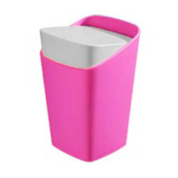 Porta algodão Square rosa Brinox