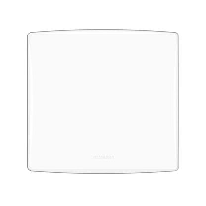 Placa Bianco Pró 4X4 Cega com suporte branca Alumbra