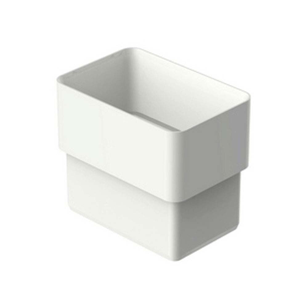 Acoplamento Retangular Aquapluv Style Branco Tigre