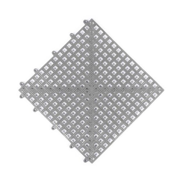 Estrado flexível 30x30cm cinza Impallets