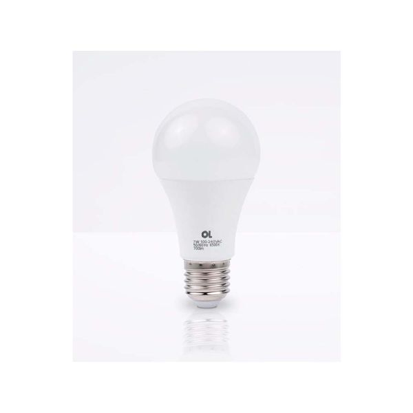 Lâmpada LED Bulbo 7W branca bivolt OL