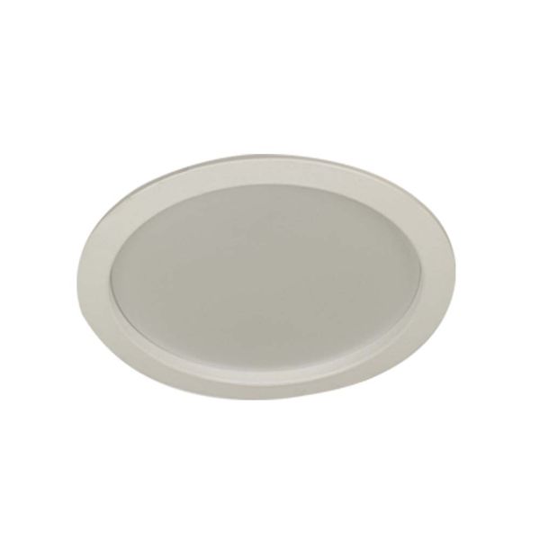Luminária de embutir redonda com módulo de LED 15W 4040LED3000K branco Bonin