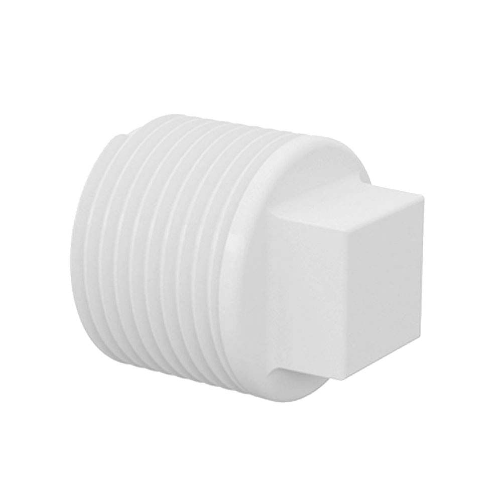 Plug Com Rosca 1.1/2" Branco Tigre