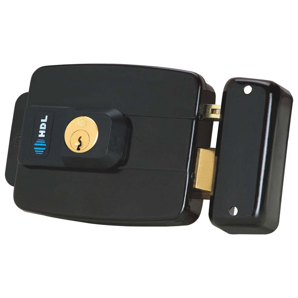 Guia completo: como funciona a fechadura elétrica e sua instalação 13 Fechadura eletrica com abertura para fora cinza HDL