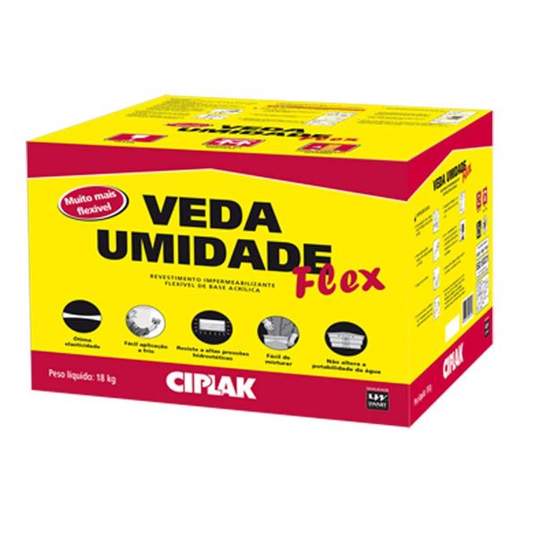 Veda Umidade Flex 18kg Ciplak
