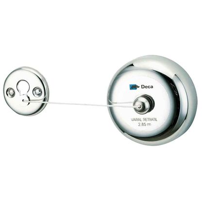 Varal retrátil Hotel cromado Deca