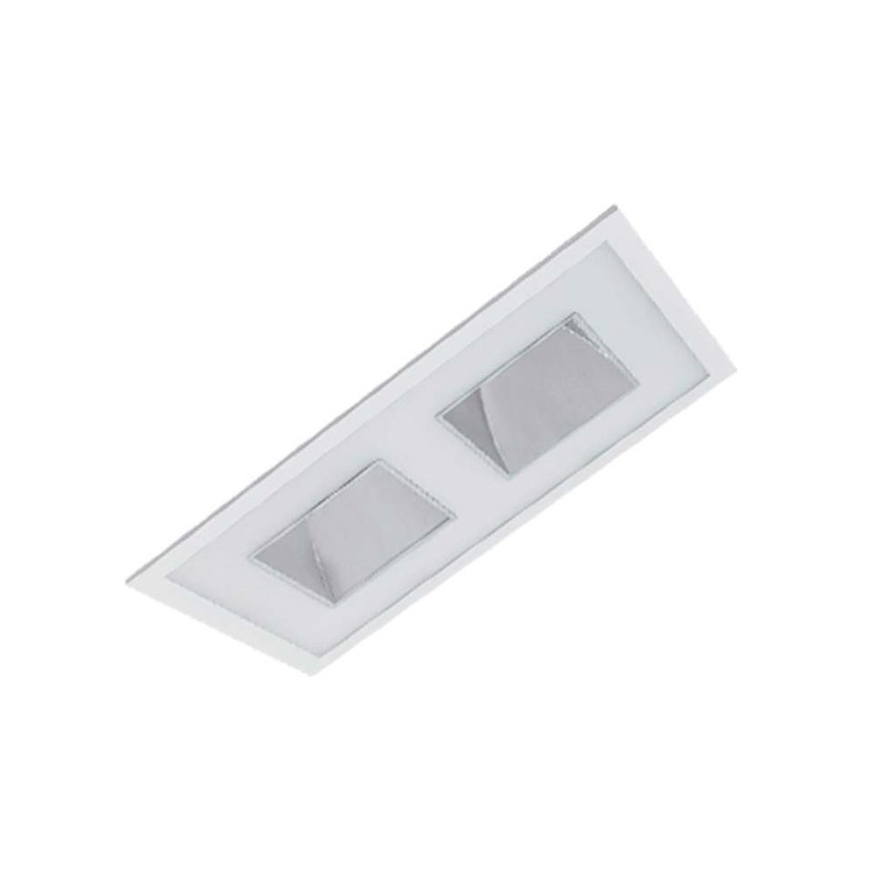 Lumin Ria De Embutir Retangular Para 3 L Mpadas E 27 8061bm Bonin Lumin Ria De Embutir Retangular Para 3 L Mpadas E 27 8061bm Bonin