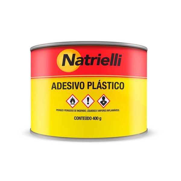 Adesivo Plástico Cinza 400gr Natrielli