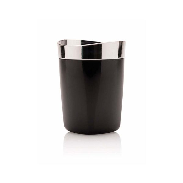 Porta algodão Cromo Tule preto OU