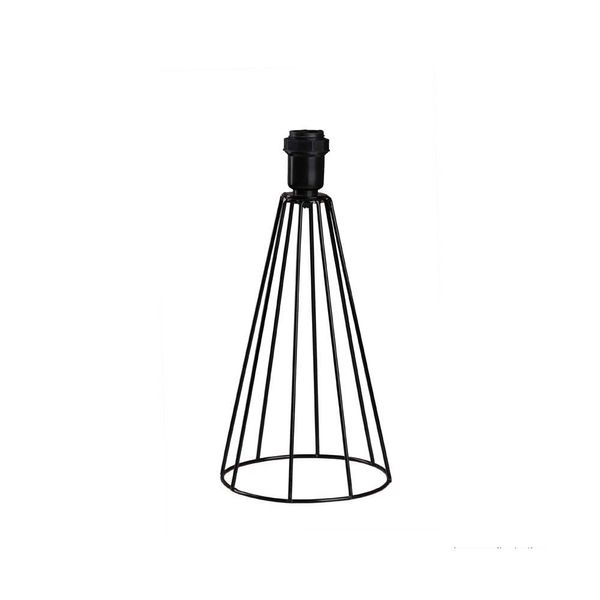 Base de ferro 30x15cm preta LS llumina
