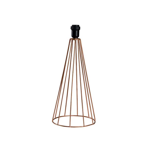 Base de ferro 40x18cm dourada LS Ilumina