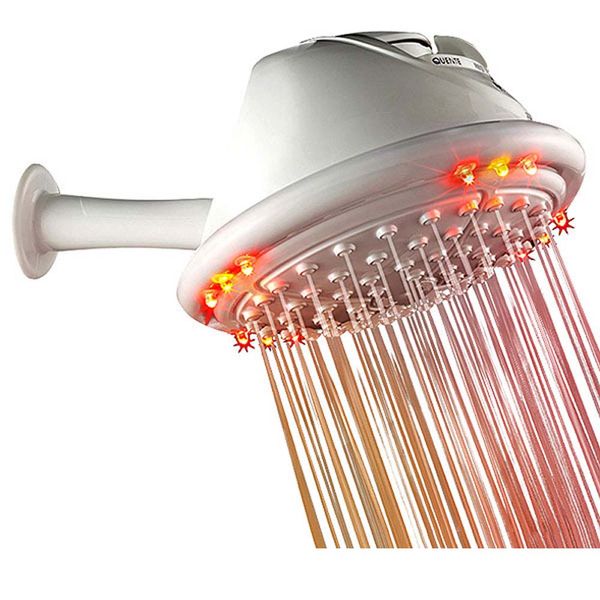 Chuveiro elétrico Hiper Ducha Color VM/AM 127V branco Cardal
