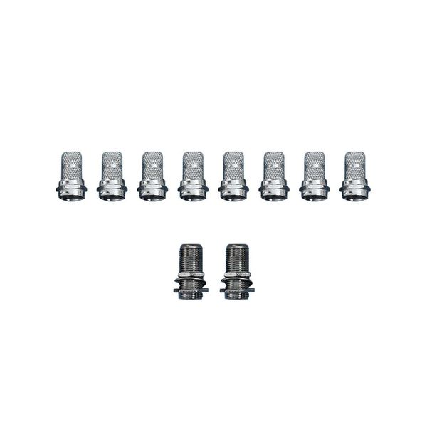 Conector com emenda para cabo coaxial (8 2) Kit-Flex