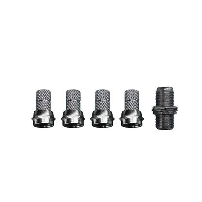 Conector com emenda para cabo coaxial (4 1) Kit|Flex - Telhanorte