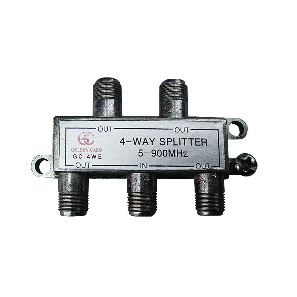 O que é e como escolher o divisor de sinal de TV 10 Divisor de sinal 4 saidas Kit