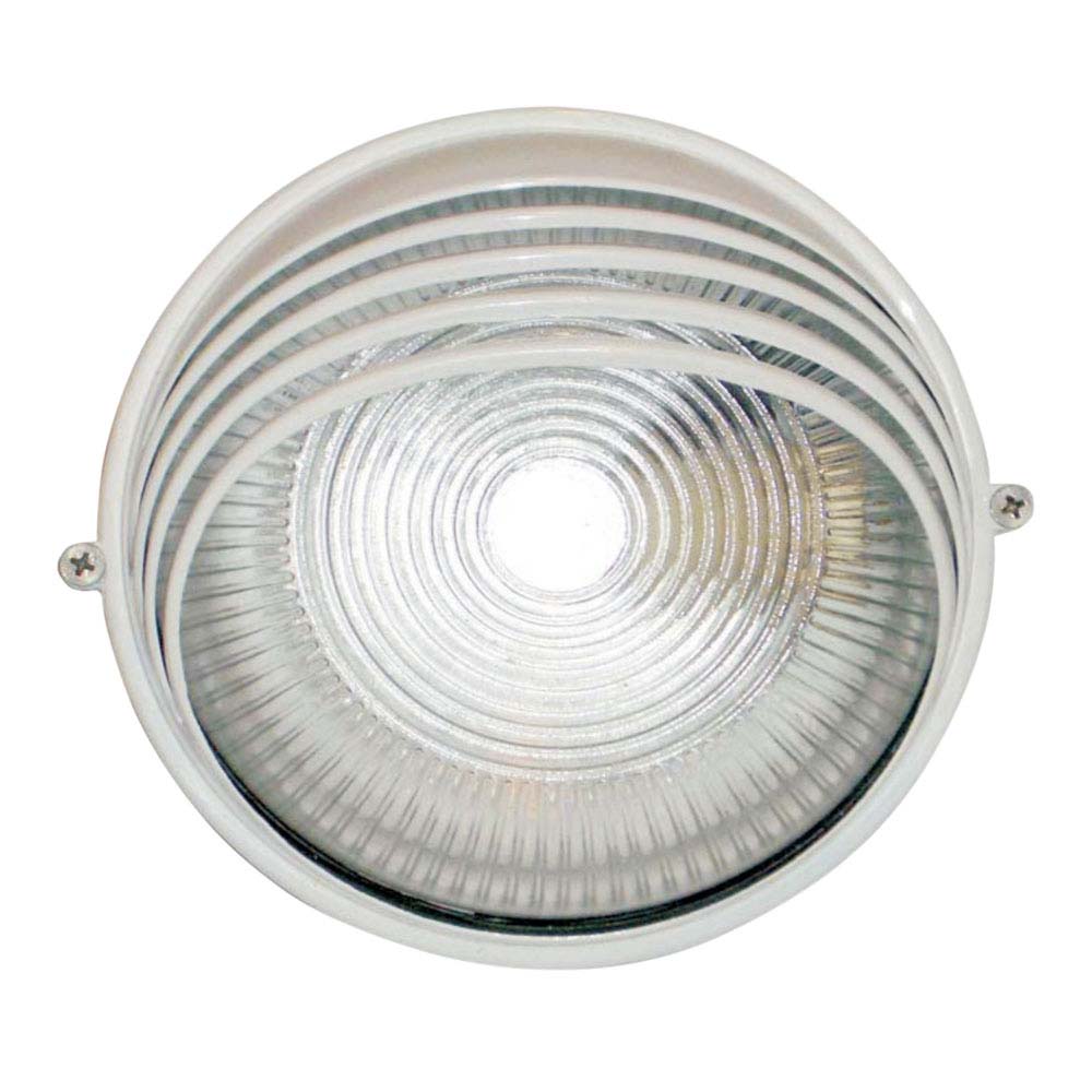 Saiba como usar a luminária tartaruga de parede e complementar sua decoração 14 Tartaruga circular meia Cana branca para 1 lampada Home Line