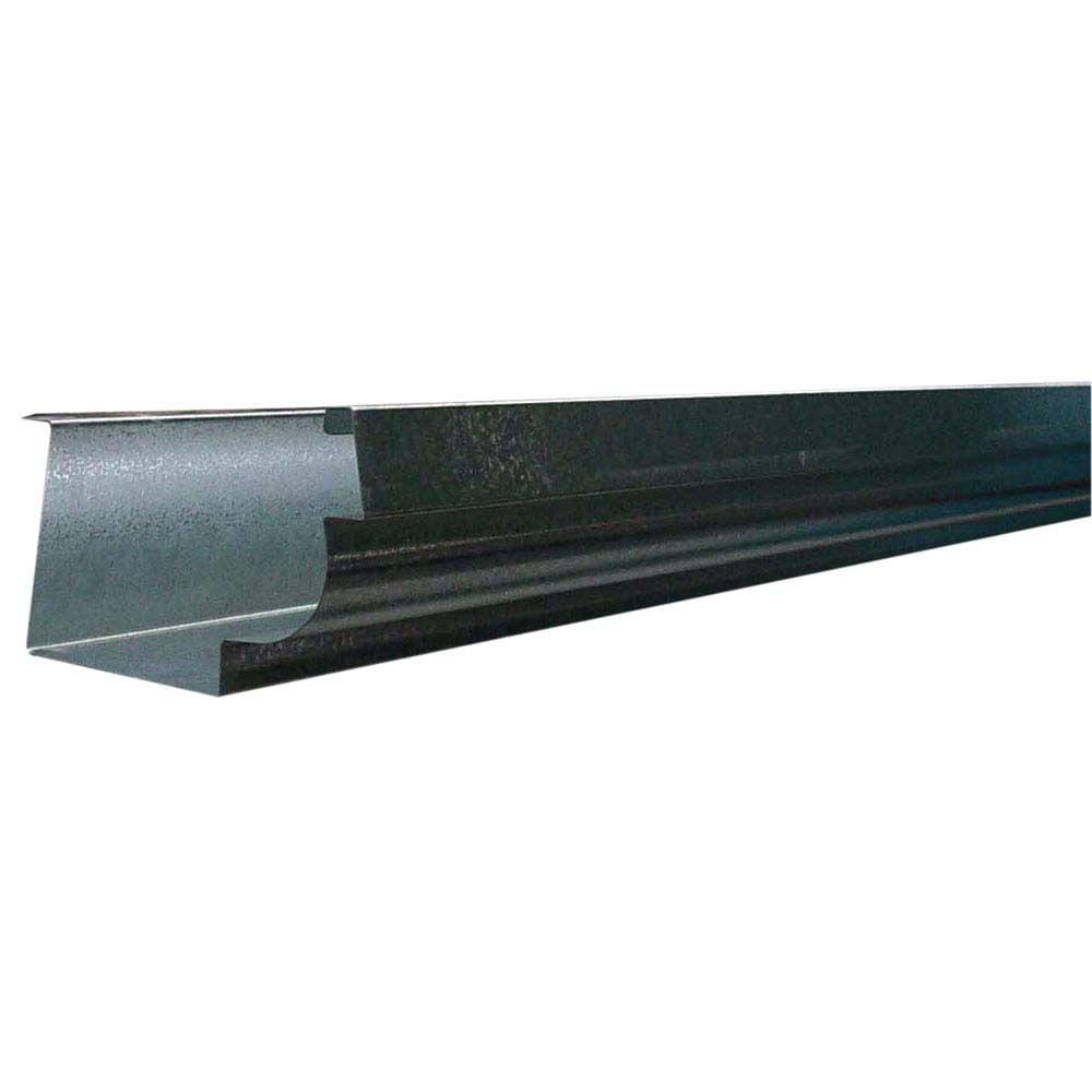 Como escolher calhas de chuva? Saiba o que levar em consideração 21 Calha galvanizada moldura 28 2 metros Calhaforte