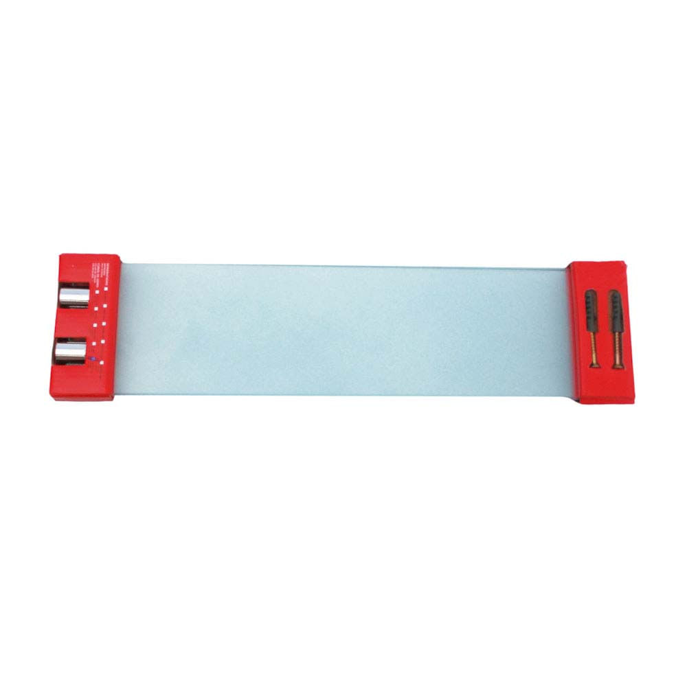 Saiba como usar prateleiras de vidro na decoração da sua casa 16 Prateleira de vidro 4010 jateado Rack System