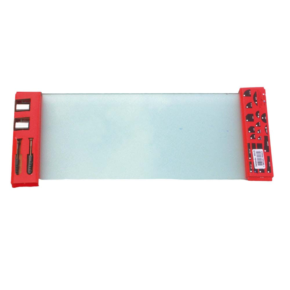 Como montar um bar em casa? Confira inspirações 13 Prateleira de vidro 4015 jateado Rack System