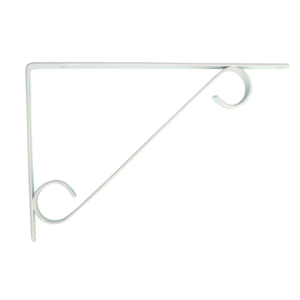 Suporte Colonial leve 20cm branco Zamar