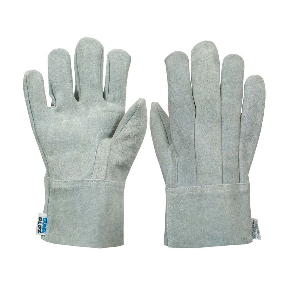 5 técnicas de como remover ferrugem de ferramentas 13 Luva de raspa de couro com palma reforcada e punho curto 07cm DuraPlus