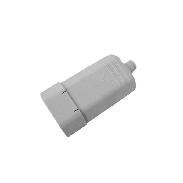 Tomada 2P T 10A cinza Margirius