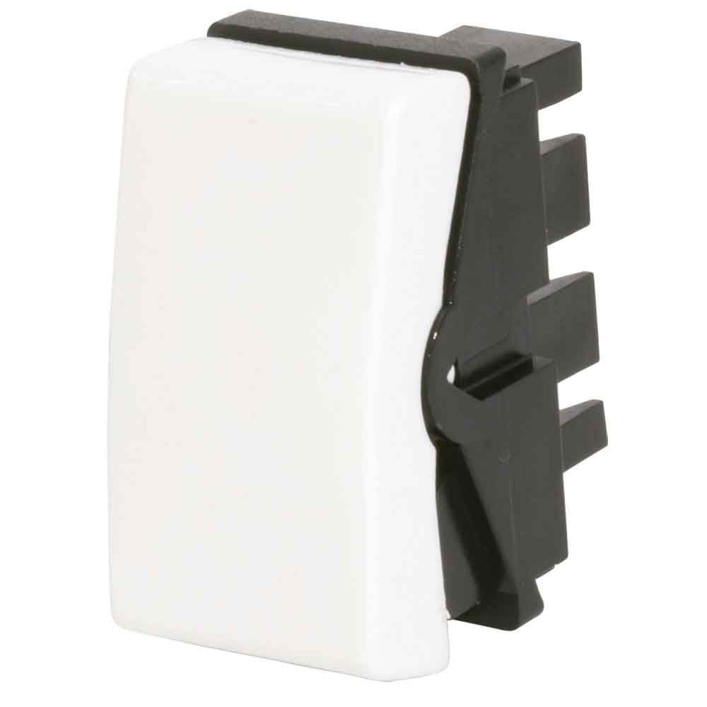 Principais tipos de interruptores de luz que podem ser instalados em casa 5 Interruptor intermediario sem placa Modulare Fame