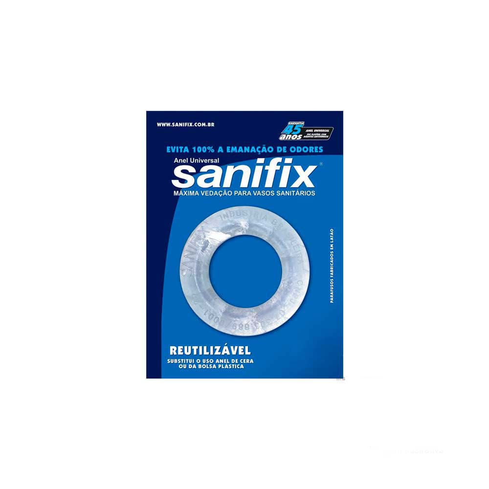 Como escolher a melhor tampa para o seu vaso sanitário 13 Anel de vedacao universal para vaso sanitario branco