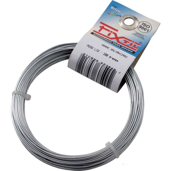 Arame Galvanizado Bitola 18 1.25 mm Fixtil