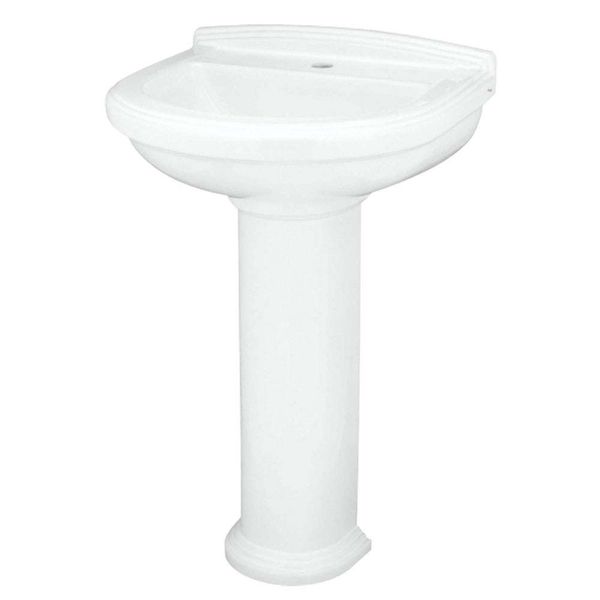 Coluna para lavatório Firenze branco Icasa