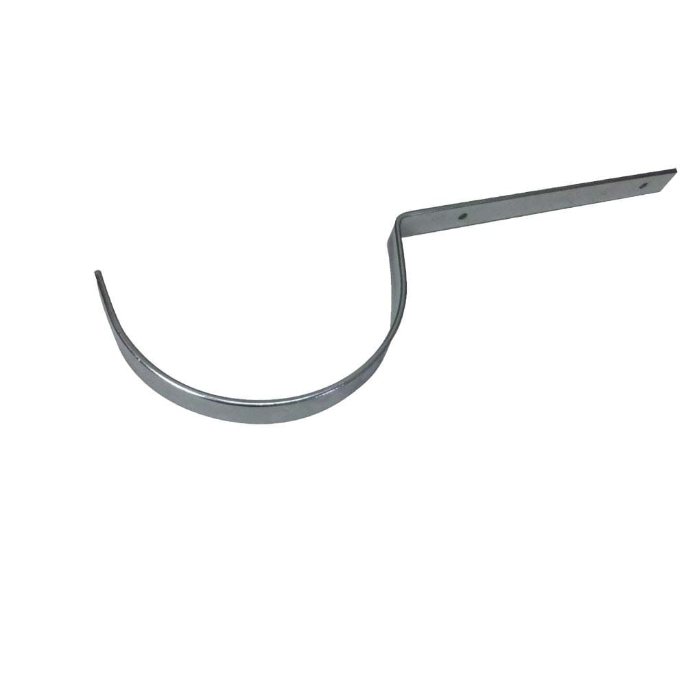 Guia de obra: o que é e como fazer telhado com platibanda 8 Suporte Platibanda 28 galvanizado Calhaforte