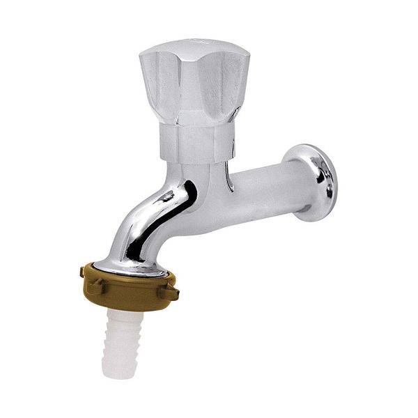 Torneira Forusi de Jardim 3/4" Ramo Click Cromada