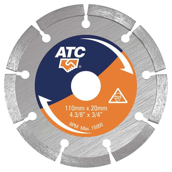 Disco diamantado Segmentado ATC 20x110mm Irwin