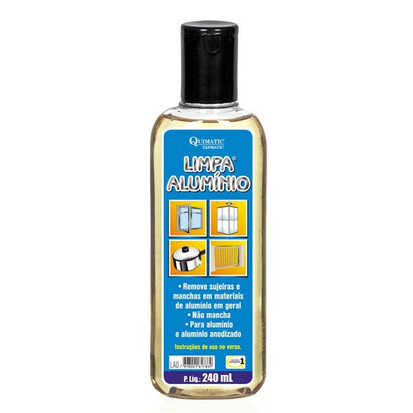 Limpa Aluminio 240 Ml Tapmatic